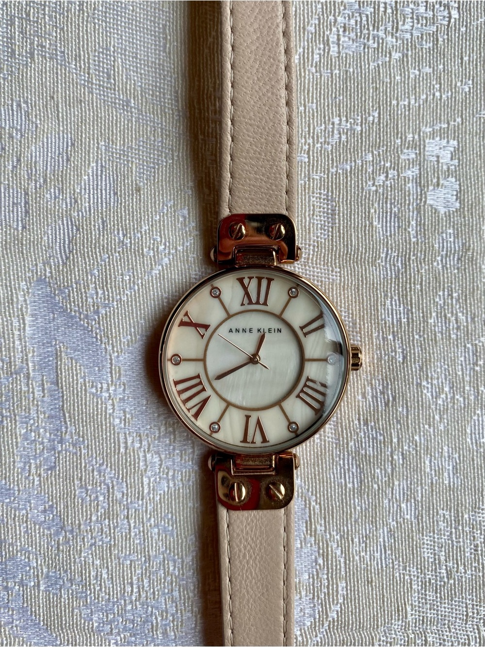 Anne Klein Womens Rose Gold Watch